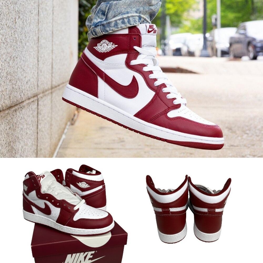 💎✨NIB✨💎NIKE Air Jordan Retro High OG Team Red